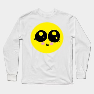 Adorable smiley face Long Sleeve T-Shirt